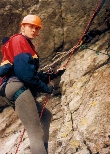 Pierwsze wspinaczki w Tatrach. Zamara Turnia 1995r.foto: G.Figura